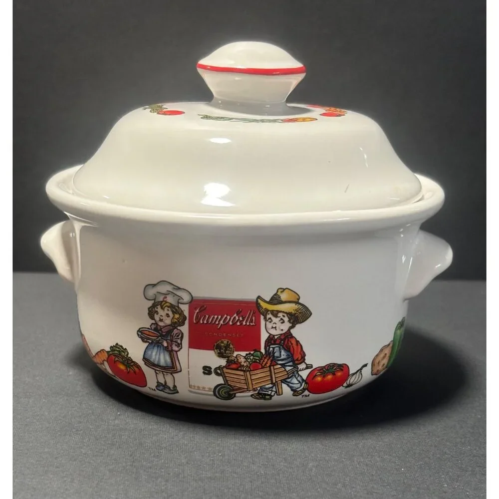 Campbells Soup Westwood Collectible Ceramic Soup Tureen With Lid Vintage 1996
